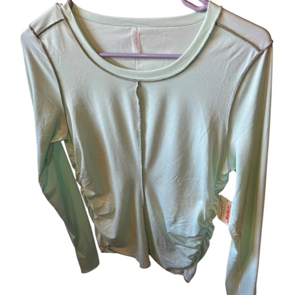 free people movement Tops - Free People “Pistachio Green Blue” Top – Size M